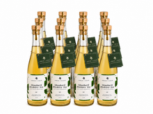 Load image into Gallery viewer, Set of bottles with green labels on a white background
